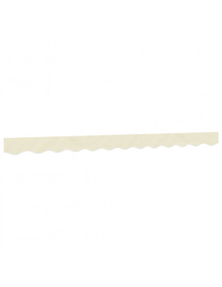 Tessuto di Ricambio per Mantovana da Tenda Strisce Crema 3 m