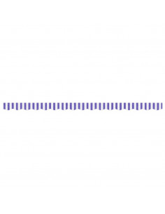 Tessuto Ricambio per Mantovana da Tenda Righe Blu e Bianche 4 m 2