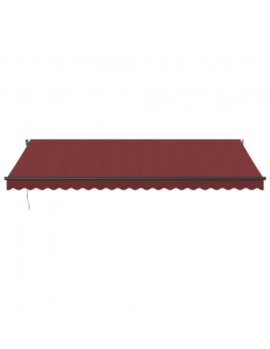 Tenda da Sole Retrattile Automatica Bordò 500x300 cm