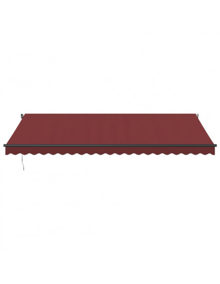 Tenda da Sole Retrattile Automatica Bordò 500x300 cm