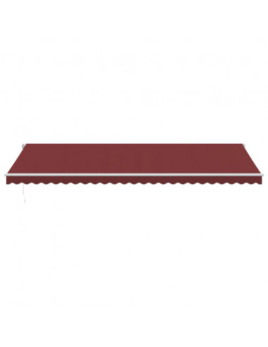 Tenda da Sole Retrattile Manuale Bordò 600x300 cm