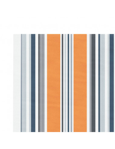 Tessuto di Ricambio per Tenda Strisce Multicolore 4,5x3 m