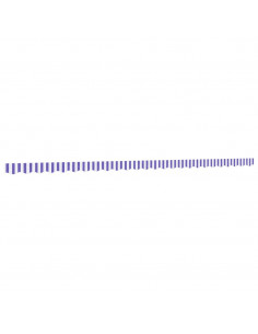 Tessuto Ricambio per Mantovana da Tenda Righe Blu e Bianche 6m 2