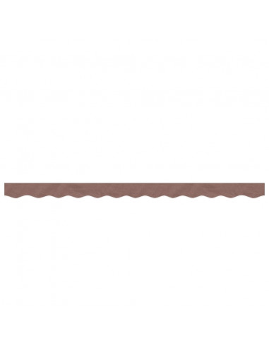 Tessuto di Ricambio per Mantovana da Tenda Strisce Marroni 3 m