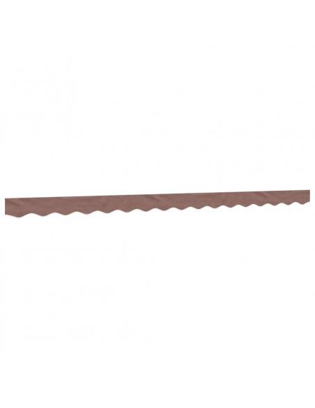 Tessuto di Ricambio per Mantovana da Tenda Strisce Marroni 4 m