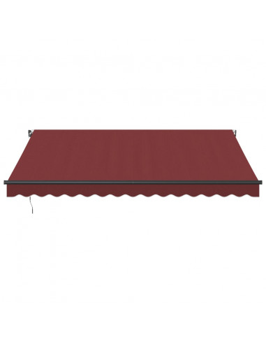 Tenda da Sole Retrattile Manuale Bordò 400x350 cm