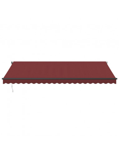 Tenda da Sole Retrattile Manuale Bordò 500x350 cm