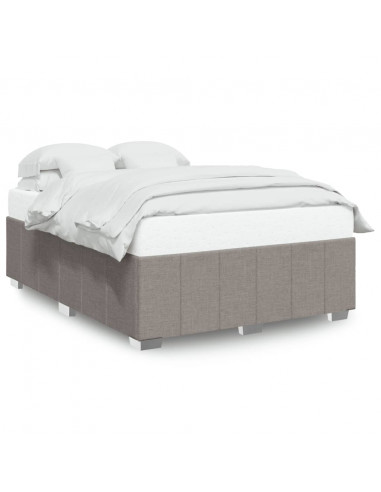 Giroletto senza Materasso Tortora 160x200 cm in Tessuto