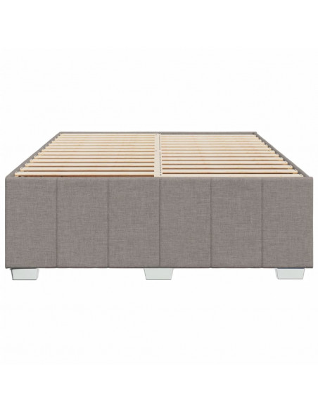 Giroletto senza Materasso Tortora 160x200 cm in Tessuto