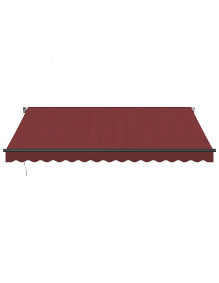 Tenda da Sole Retrattile Manuale Bordò 400x300 cm
