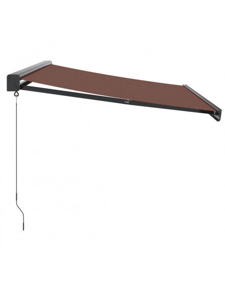 Tenda Sole Retrattile Manuale 300x250 cm Marrone
