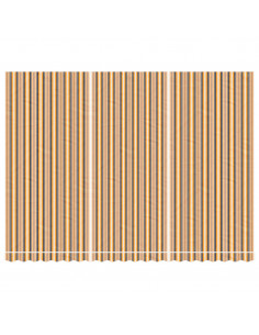 Tessuto di Ricambio per Tenda Strisce Multicolore 5x3,5 m 2