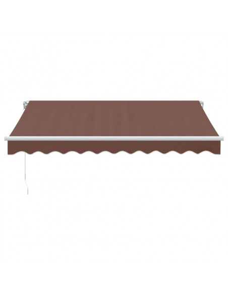 Tenda Sole Retrattile Manuale 300x250 cm Marrone