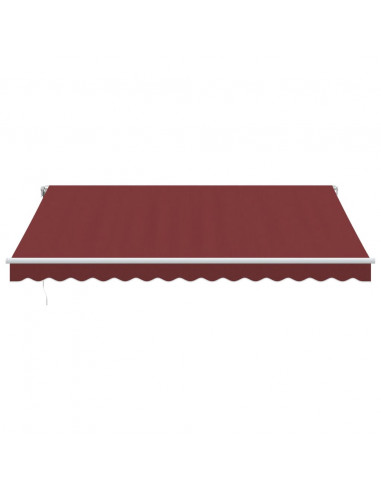 Tenda da Sole Retrattile Automatica Bordò 400x300 cm