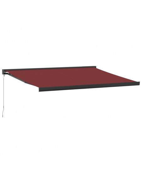 Tenda da Sole Retrattile Manuale Bordò 400x300 cm