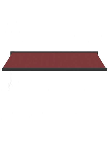 Tenda da Sole Retrattile Manuale Bordò 400x300 cm