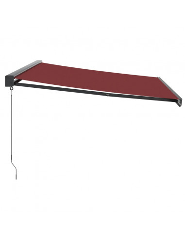 Tenda da Sole Retrattile Manuale Bordò 400x300 cm
