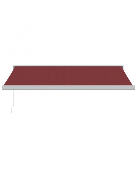 Tenda da Sole Retrattile Manuale Bordò 400x300 cm