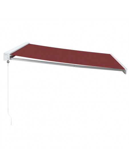 Tenda da Sole Retrattile Manuale Bordò 400x300 cm