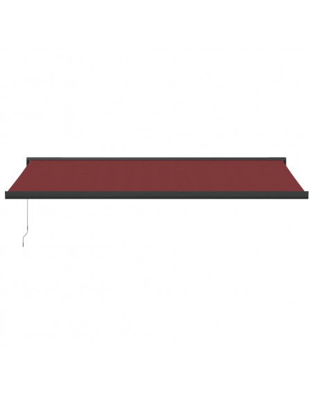 Tenda da Sole Retrattile Manuale Bordò 500x300 cm