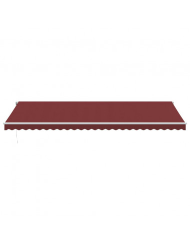 Tenda da Sole Retrattile Automatica Bordò 600x300 cm
