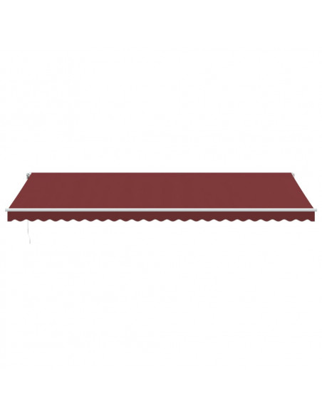 Tenda da Sole Retrattile Automatica Bordò 600x300 cm