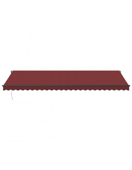 Tenda da Sole Retrattile Automatica Bordò 600x350 cm