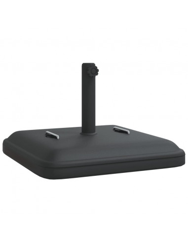 Base per Ombrellone con Manici per Pali Ø38/48 mm 27kg Quadrata