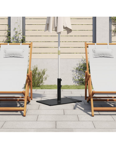 Base per Ombrellone per Pali Ø32/38/48 mm 15 kg Rettangolare