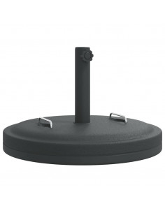 Base per Ombrellone con Manici per Pali Ø38/48 mm 25 kg Rotonda 2