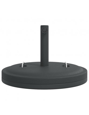 Base per Ombrellone con Manici per Pali Ø38/48 mm 25 kg Rotonda