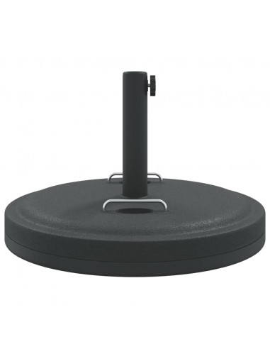Base per Ombrellone con Manici per Pali Ø38/48 mm 25 kg Rotonda