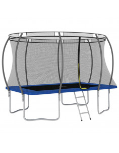 Set Trampolino Rettangolare 335x244x90 cm 150 kg 2