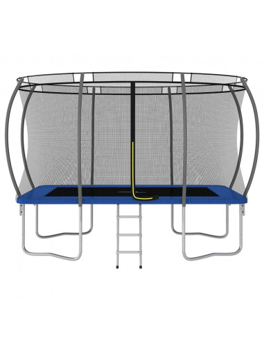 Set Trampolino Rettangolare 335x244x90 cm 150 kg