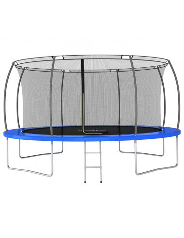 Set Trampolino Rotondo 460x80 cm 150 kg