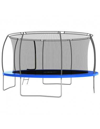 Set Trampolino Rotondo 460x80 cm 150 kg
