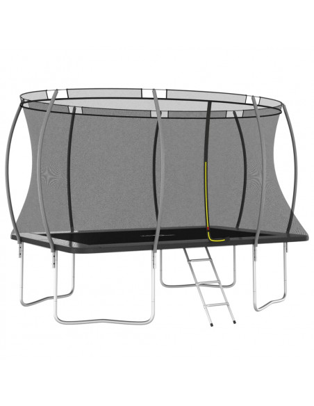 Set Trampolino Rettangolare 335x244x90 cm 150 kg