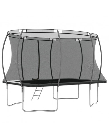 Set Trampolino Rettangolare 335x244x90 cm 150 kg