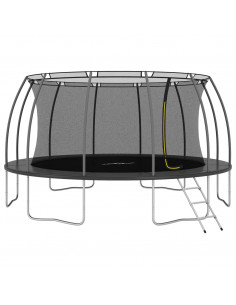 Set Trampolino Rotondo 488x90 cm 150 kg 2