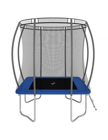 Set Trampolino Rettangolare 274x183x76 cm 150 kg