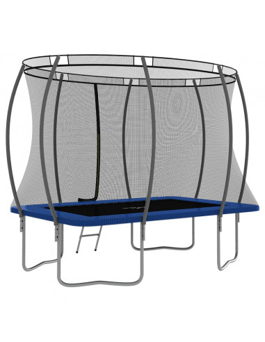 Set Trampolino Rettangolare 274x183x76 cm 150 kg