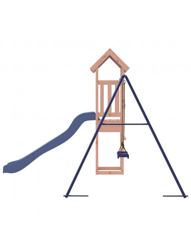 Set da Gioco da Esterno in Legno Massello di Douglas