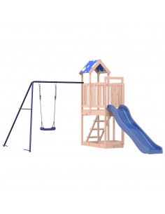 Set da Gioco da Esterno in Legno Massello di Douglas 2