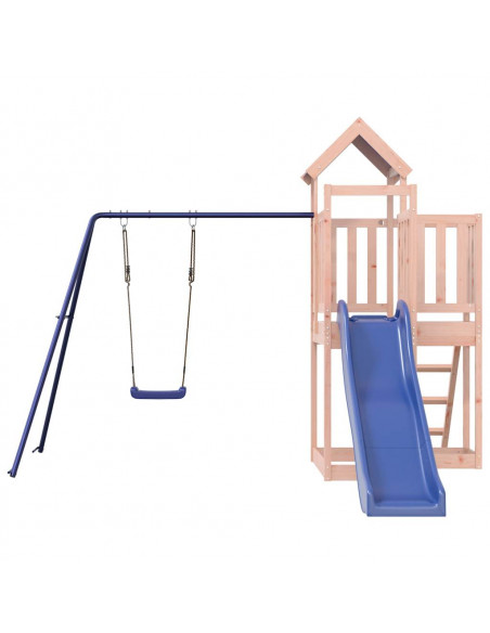 Set da Gioco da Esterno in Legno Massello di Douglas