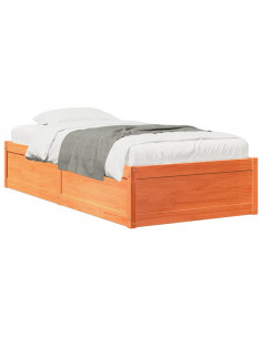 Giroletto Marrone Cera 100x200 cm in Legno Massello di Pino 2