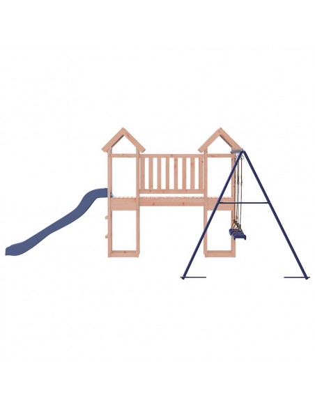 Set da Gioco da Esterno in Legno Massello di Douglas