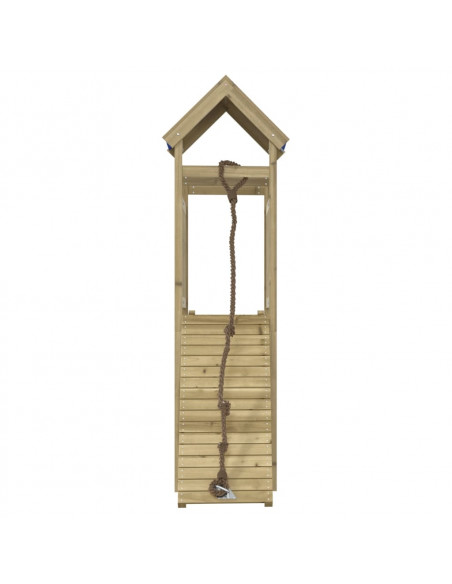 Set da Gioco da Esterno in Legno di Pino Impregnato