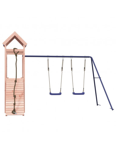 Set da Gioco da Esterno in Legno Massello di Douglas