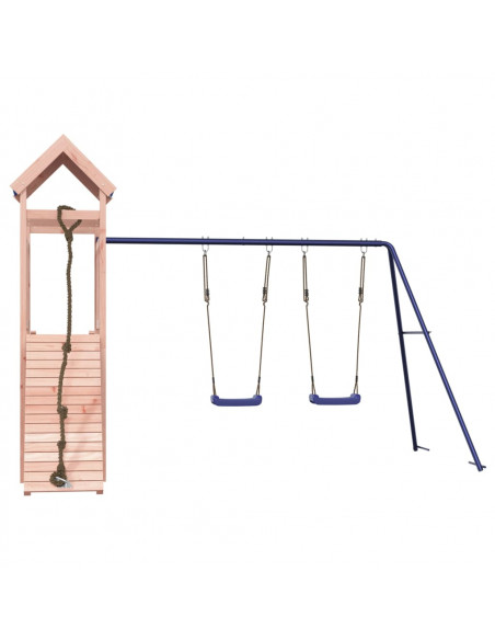 Set da Gioco da Esterno in Legno Massello di Douglas