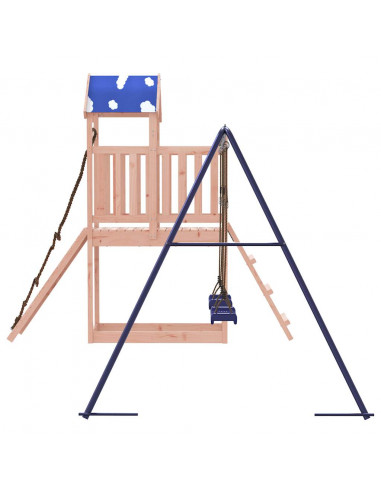 Set da Gioco da Esterno in Legno Massello di Douglas